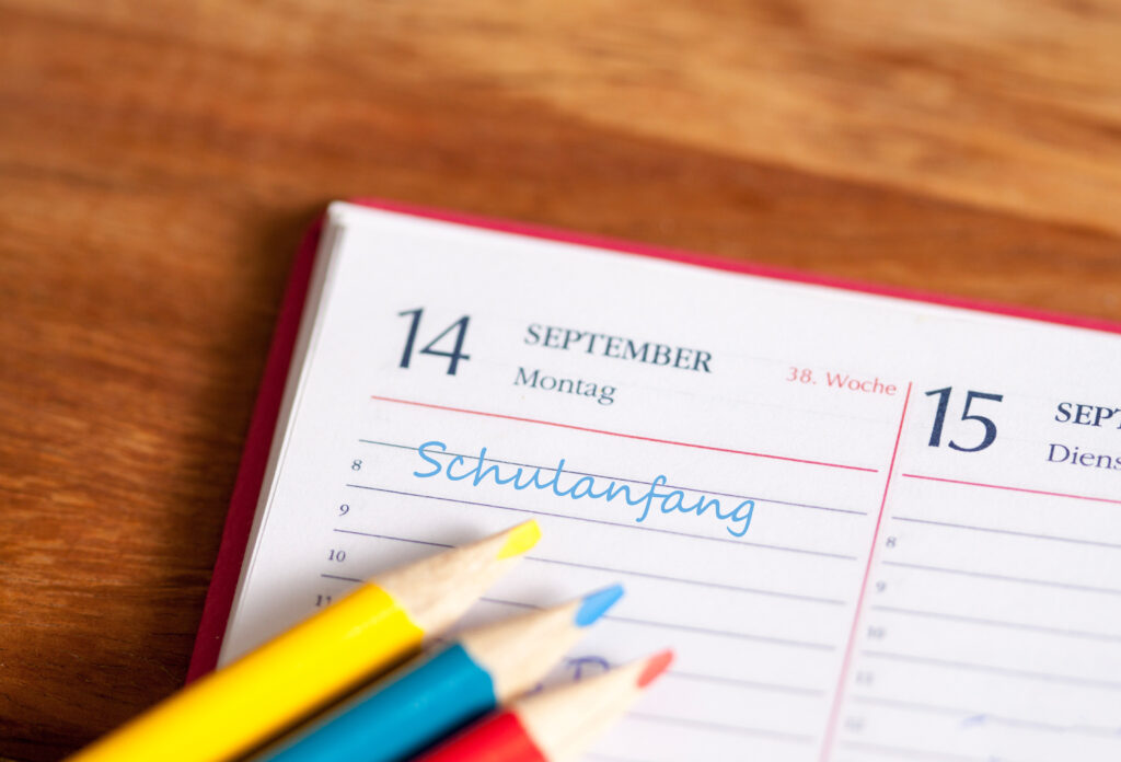 Der Jahresterminplan für die neue Schulleitung